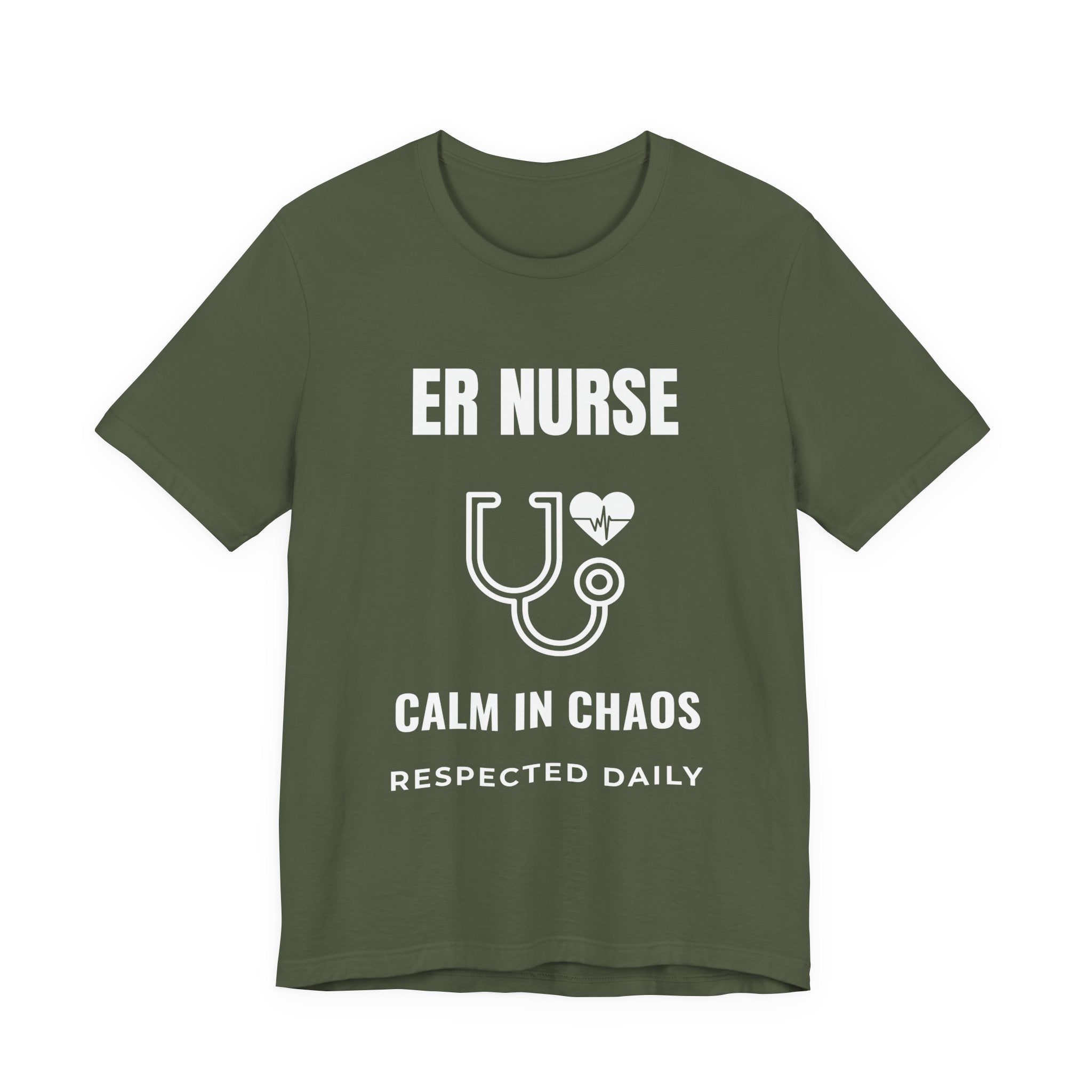 ER Nurse Calm in Chaos Shirt – Respected Daily Emergency Room Nurse T-Shirt