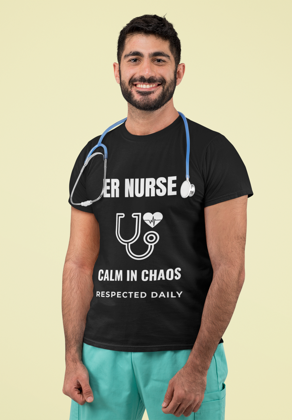 ER Nurse Calm in Chaos Shirt – Respected Daily Emergency Room Nurse T-Shirt